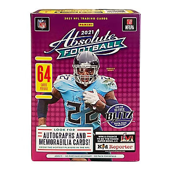 2021 Panini Absolute NFL Football Blaster Box – Kaboom Chase