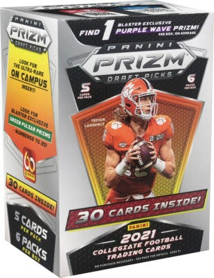 2021 Panini Prizm Draft Picks Collegiate Football Blaster Box