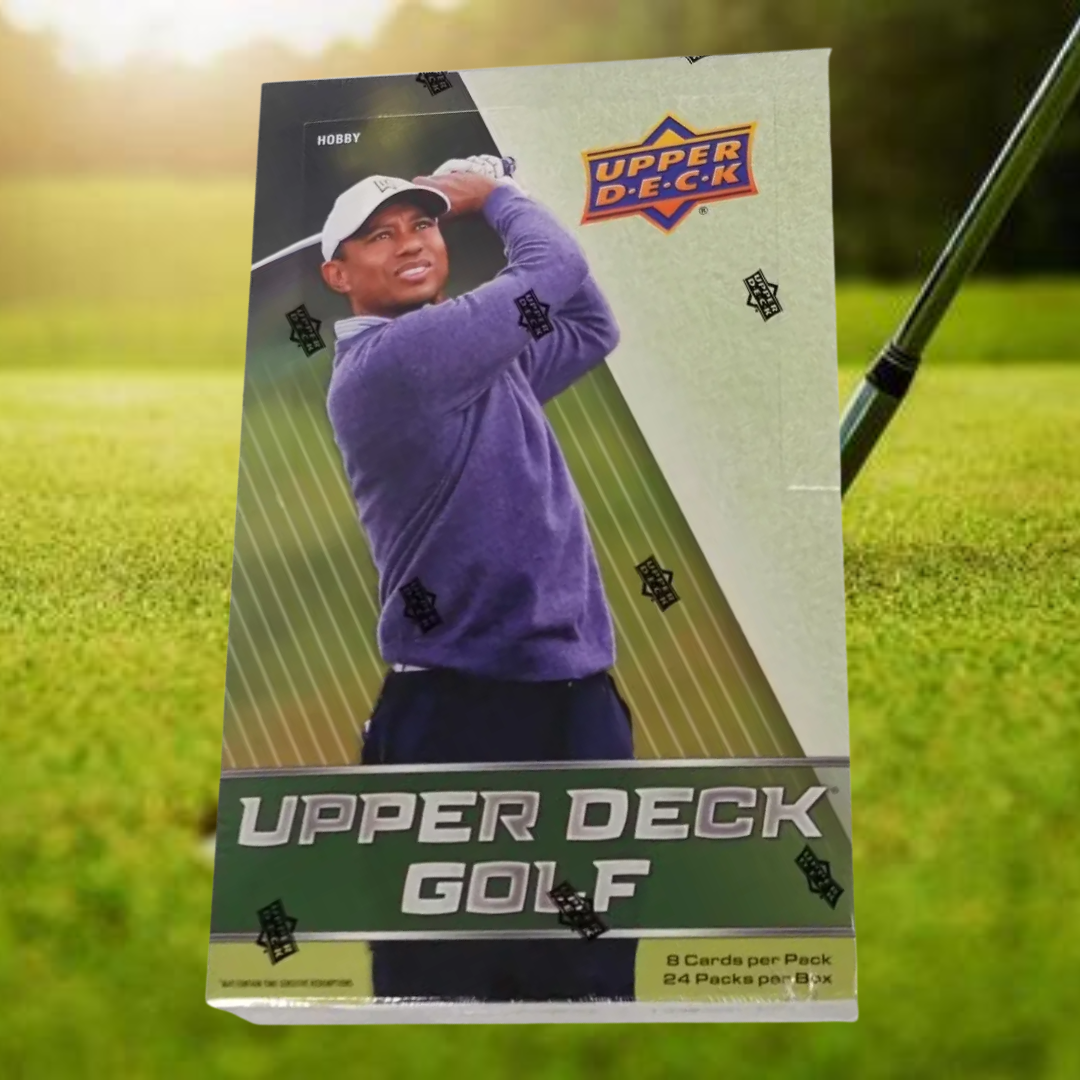 2024 Upper Deck Golf Hobby Box trading cards