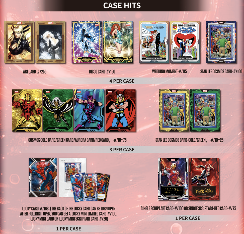 2025 Kakawow Cosmos Marvel Trading Cards Hobby Box (Pre-Order) | Vaulted Icons | Marvel | Extra Gift Cards | Trading Cards