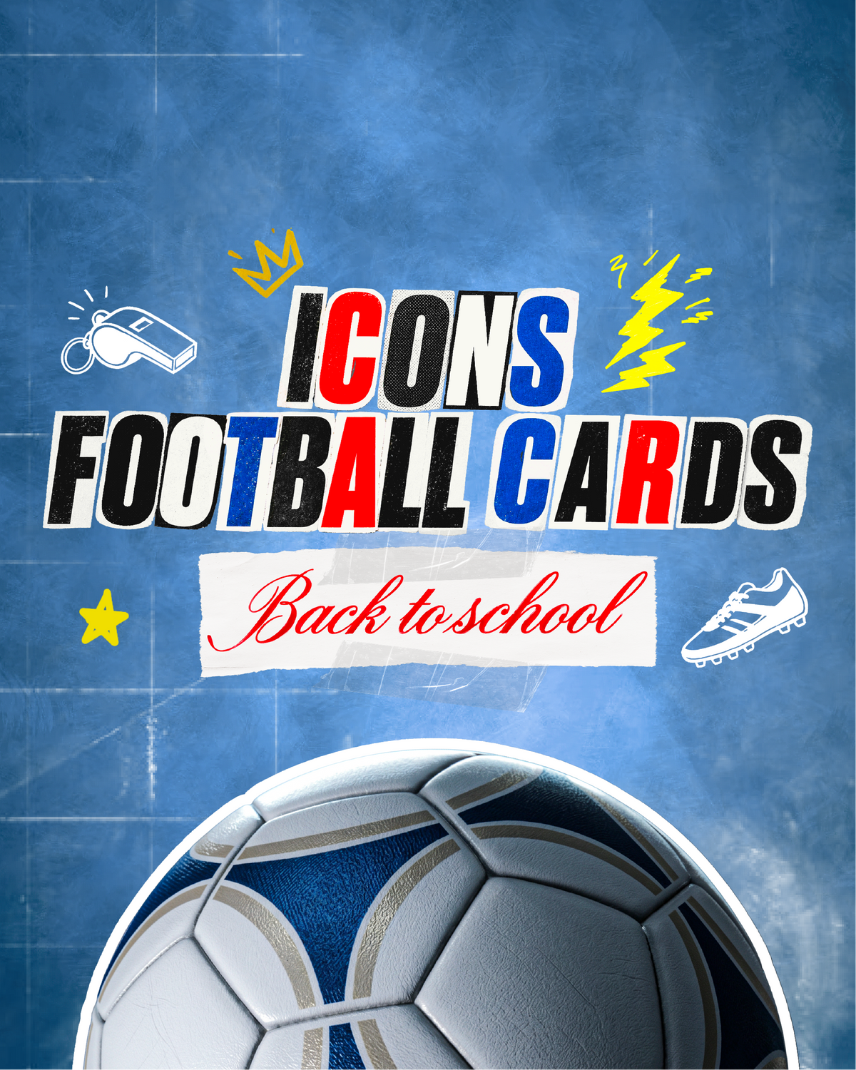 2026 Club Legacyz Icons 5th Edition: Back to School Soccer Display – 10 Mini Boxes (Pre-Order) | Vaulted Icons