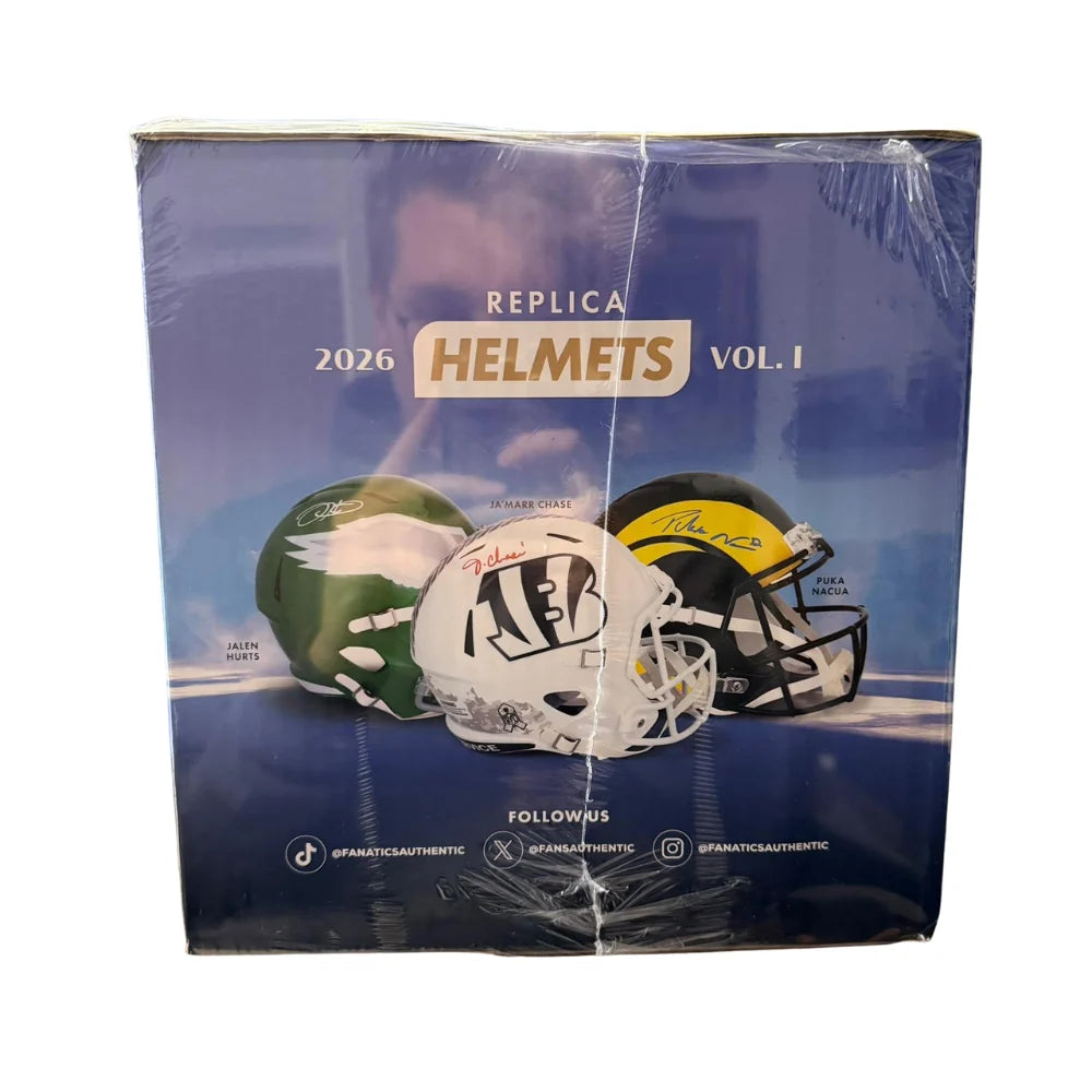 2026 Fanatics Under Wraps NFL SpeedFlex Mid-Size Helmet Mystery Box (Pre-Order) | Vaulted Icons