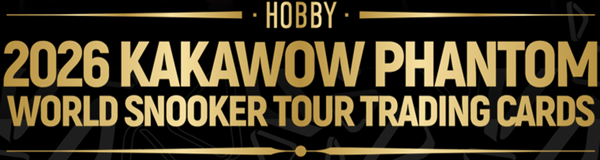 2026 Kakawow Phantom World Snooker Tour Trading Cards Hobby Box (Pre-Order) | Vaulted Icons