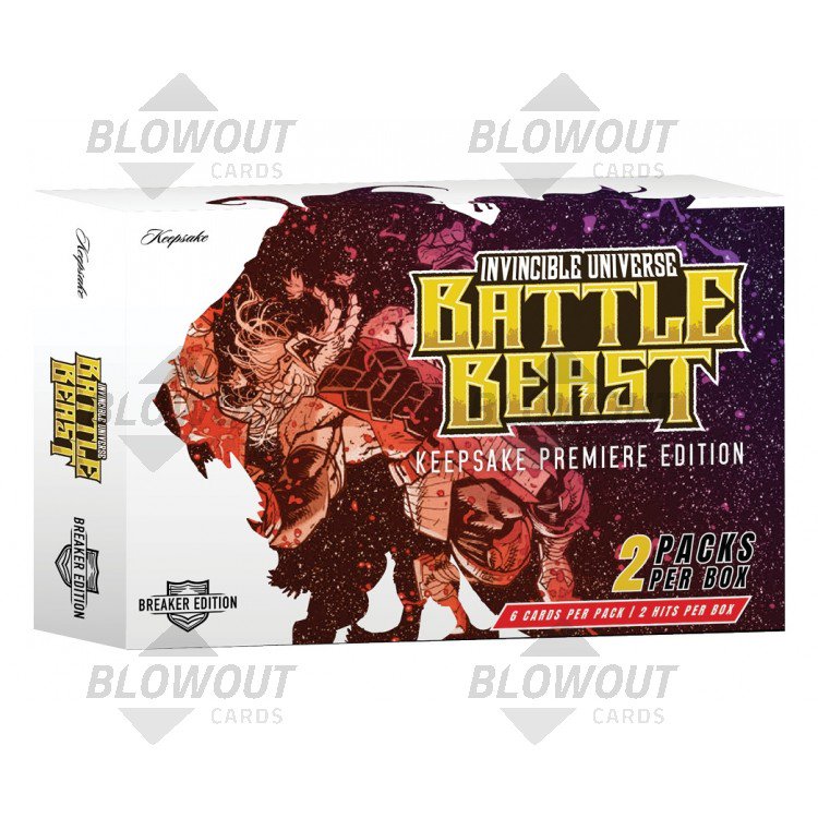 2026 Keepsake Battle Beast Premiere Breaker Edition Box (Pre-Order) | Vaulted Icons