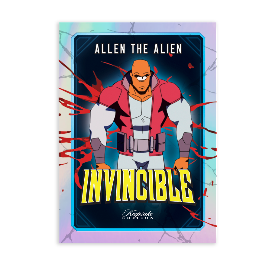 2026 Keepsake Invincible Season 2 Premiere Hobby Box (Pre-Order) | Vaulted Icons | Allen The Alien