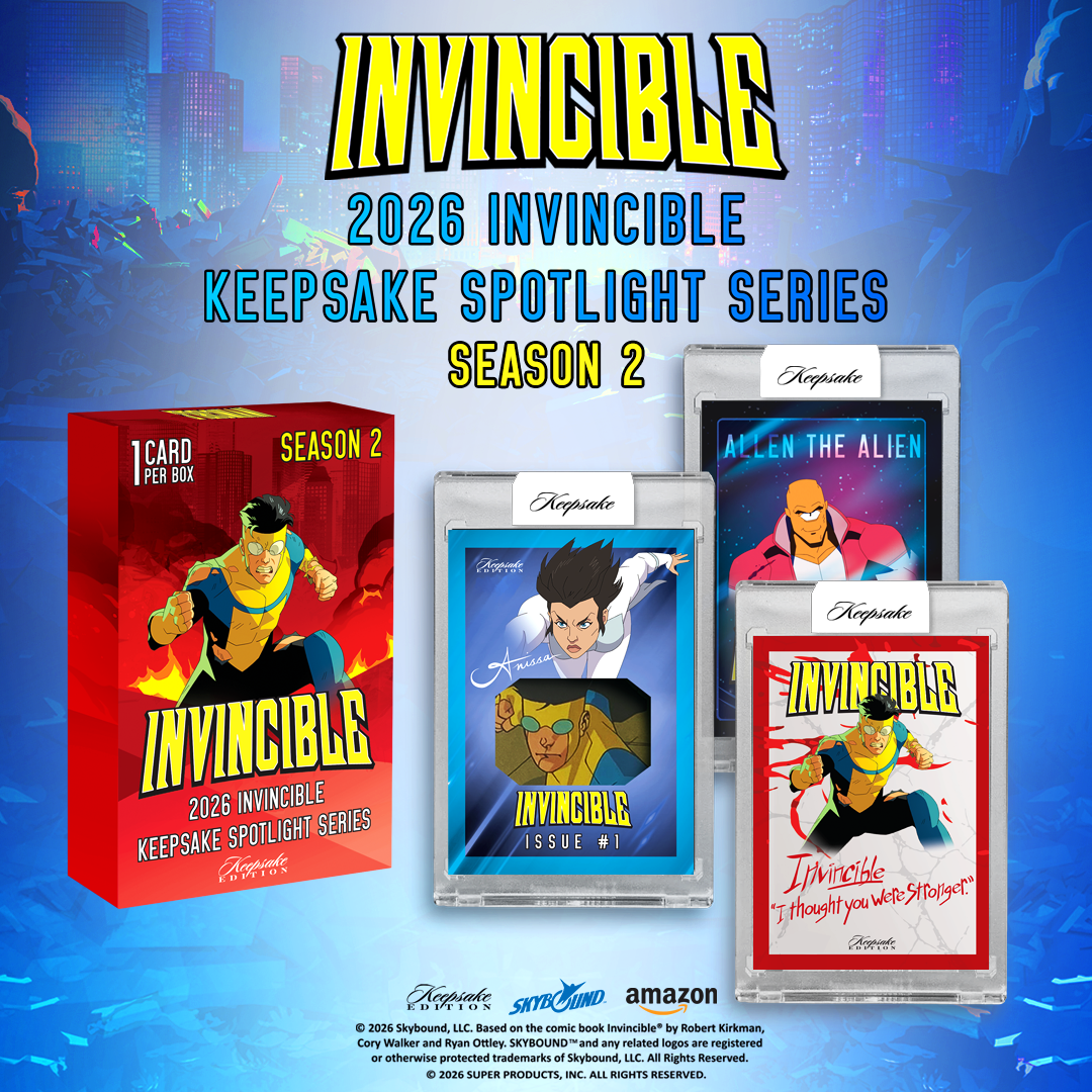 2026 Keepsake Invincible Season 2 Spotlight Series Box (Pre-Order) | Vaulted Icons | Season 2