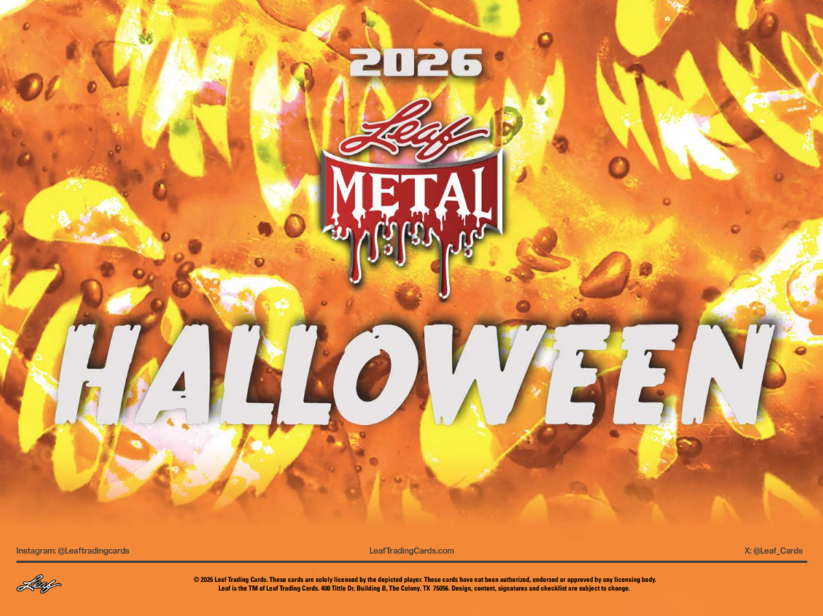 2026 Leaf Metal Halloween Multi-Sport Hobby Box (Pre-Order) | Vaulted Icons