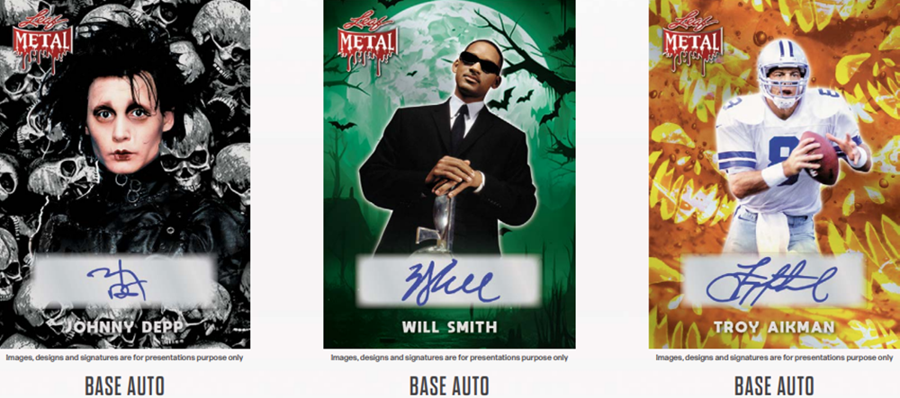 2026 Leaf Metal Halloween Multi-Sport Hobby Box (Pre-Order) | Vaulted Icons | Base Auto