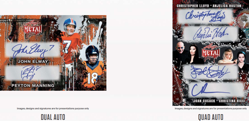 2026 Leaf Metal Halloween Multi-Sport Hobby Box (Pre-Order) | Vaulted Icons | Base Auto | Horror | Dual Auto