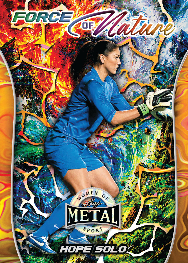 2026 Leaf Metal Women of Sport Hobby Box Canada | Vaulted Icons | Hope Solo Trading Card