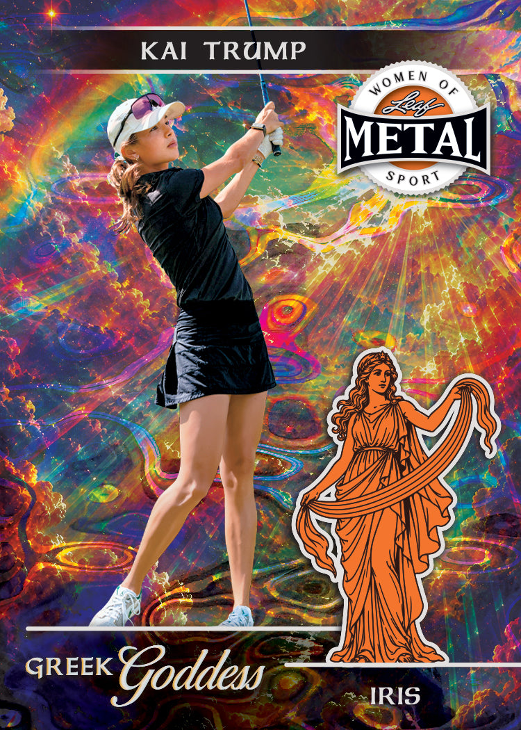 2026 Leaf Metal Women of Sport Hobby Box Canada | Vaulted Icons | Kai Trump Trading Card