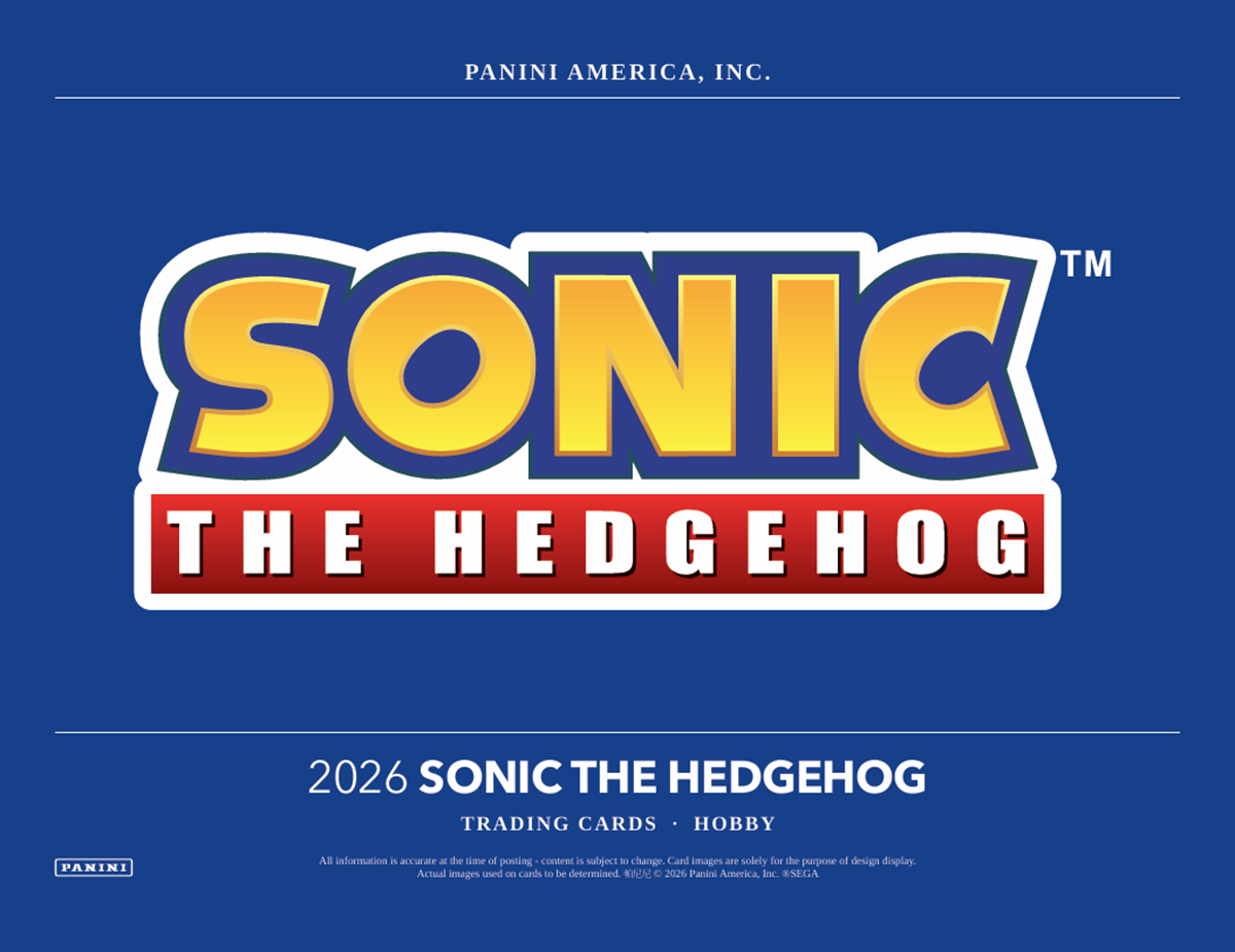 2026 Panini Sonic the Hedgehog Hobby Box (Pre-Order) | Vaulted Icons