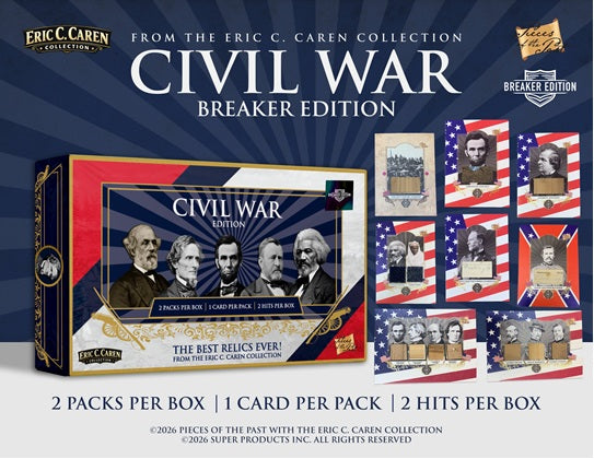 2026 Pieces of the Past Caren’s Civil War Breaker Edition Box (Pre-Order) | Vaulted Icons