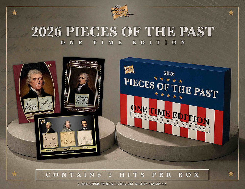 2026 Pieces of the Past One Time Edition Series 2 Box (Pre-Order) | Vaulted Icons