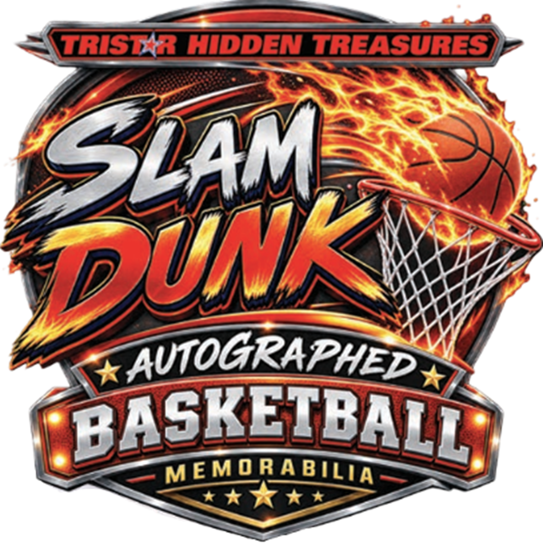 2026 TRISTAR Hidden Treasures Slam Dunk Autographed Basketball Memorabilia Case (Pre-Order) | Vaulted Icons