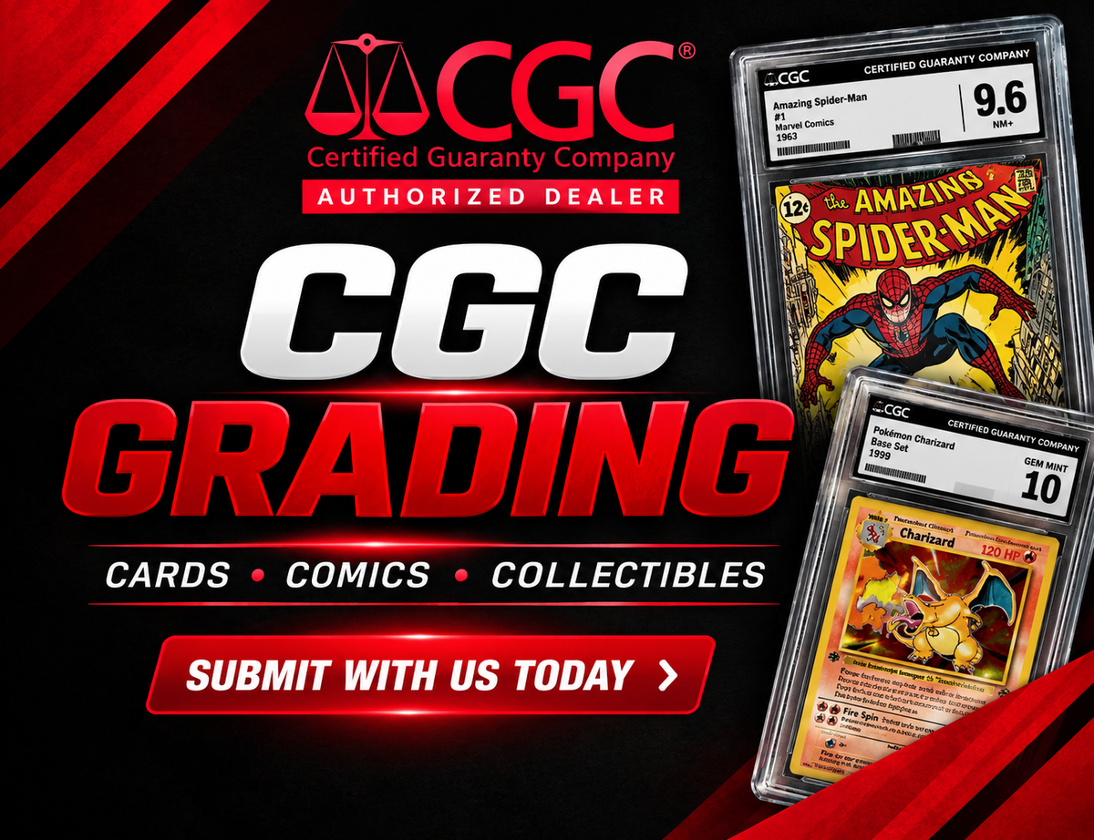 CGC Grading Vancouver | Vaulted Icons | Grade Your Pokemon Cards