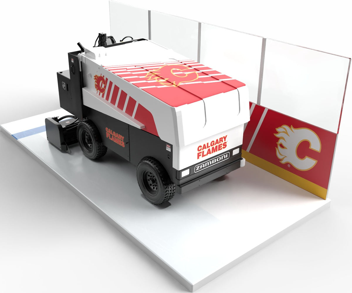 Fanatics Authentic Calgary Flames 2025-26 Season 1:43 Scale Die-Cast Zamboni (Pre-Order) | Vaulted Icons