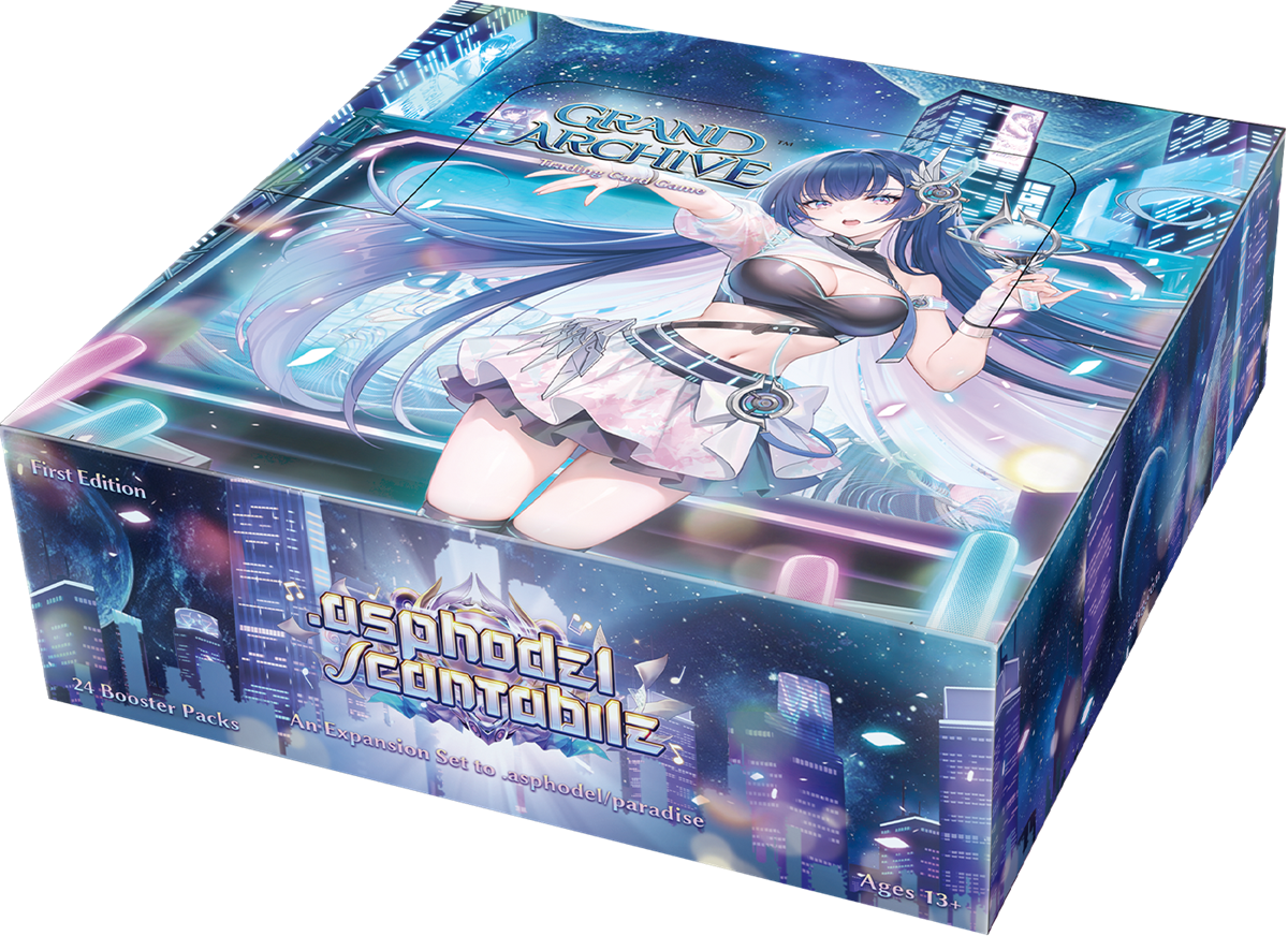 Grand Archive TCG: .asphodel/cantabile First Edition Booster Box – 24 Packs (Pre-Order) | Vaulted Icons