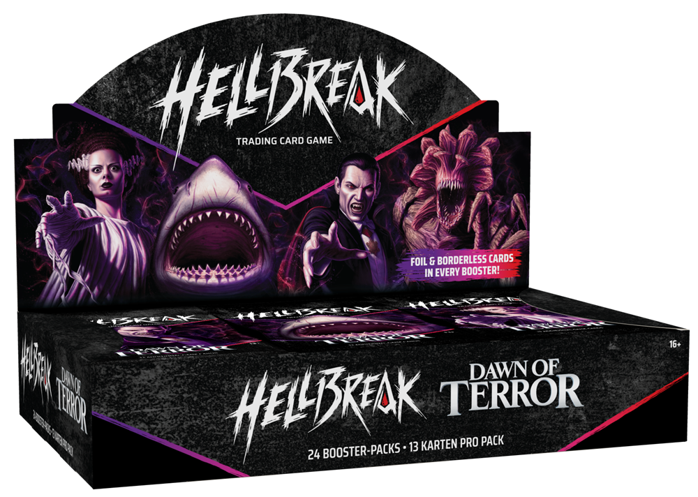 Hellbreak TCG: Dawn of Terror Booster Display – 24 Packs (Pre-Order) | Vaulted Icons