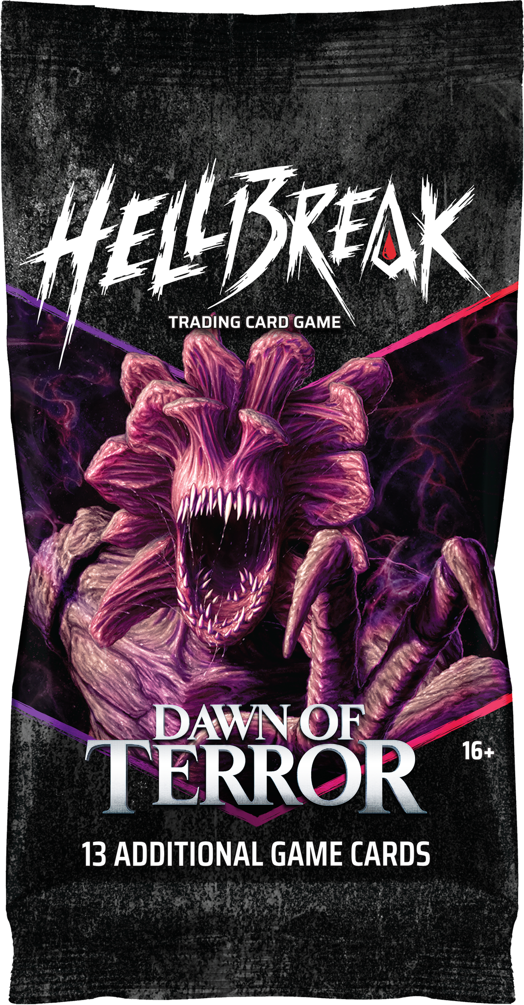 Hellbreak TCG: Dawn of Terror Booster Display – 24 Packs (Pre-Order) | Vaulted Icons | Trading Card Game | Dawn of Terror