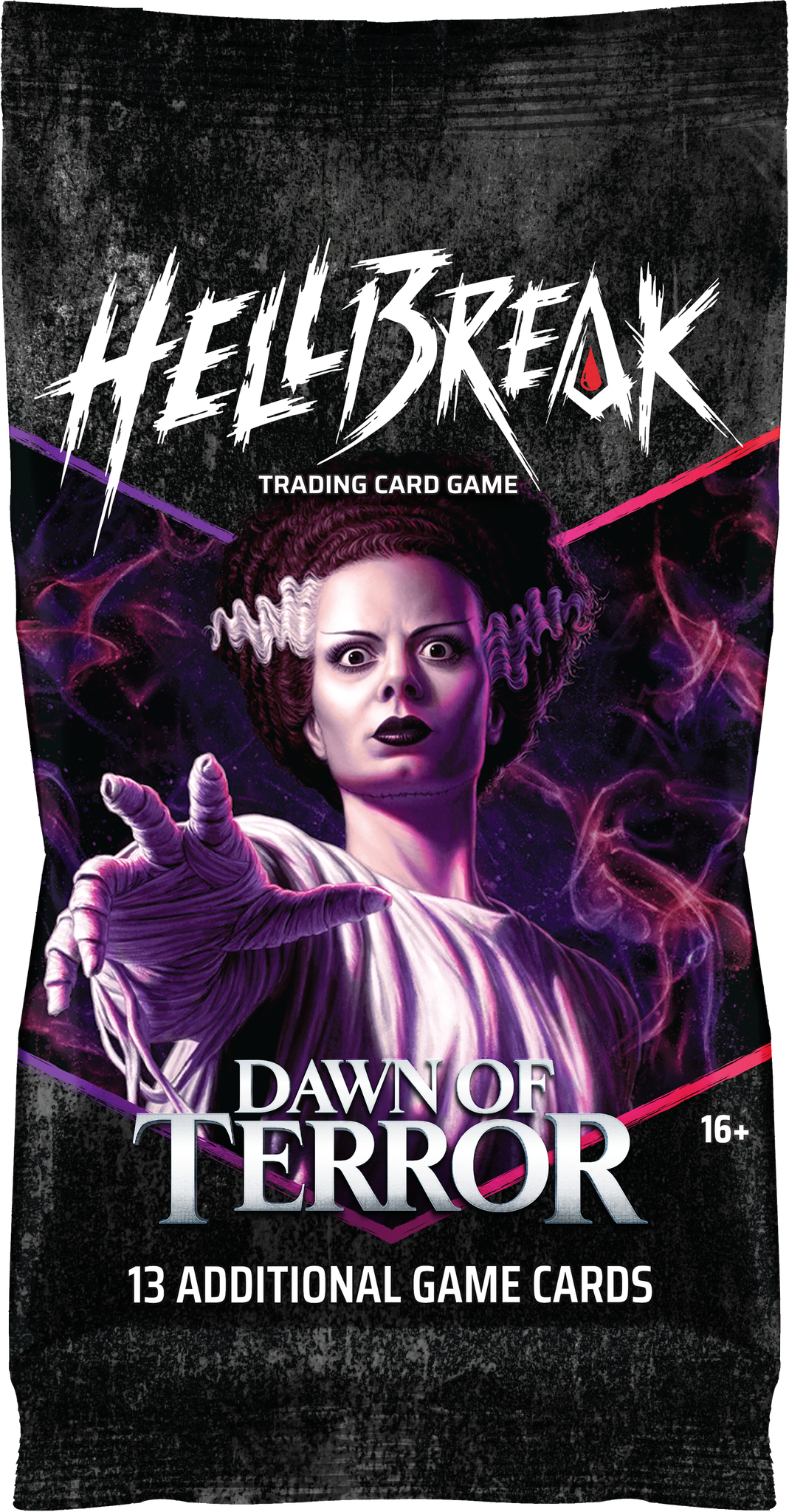 Hellbreak TCG: Dawn of Terror Booster Display – 24 Packs (Pre-Order) | Vaulted Icons | Trading Card Game | Dawn of Terror | 13 Additional Game Cards | Hellbreak