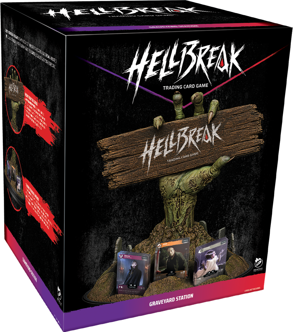Hellbreak TCG: Dawn of Terror – Graveyard Station Statue (Pre-Order) | Vaulted Icons