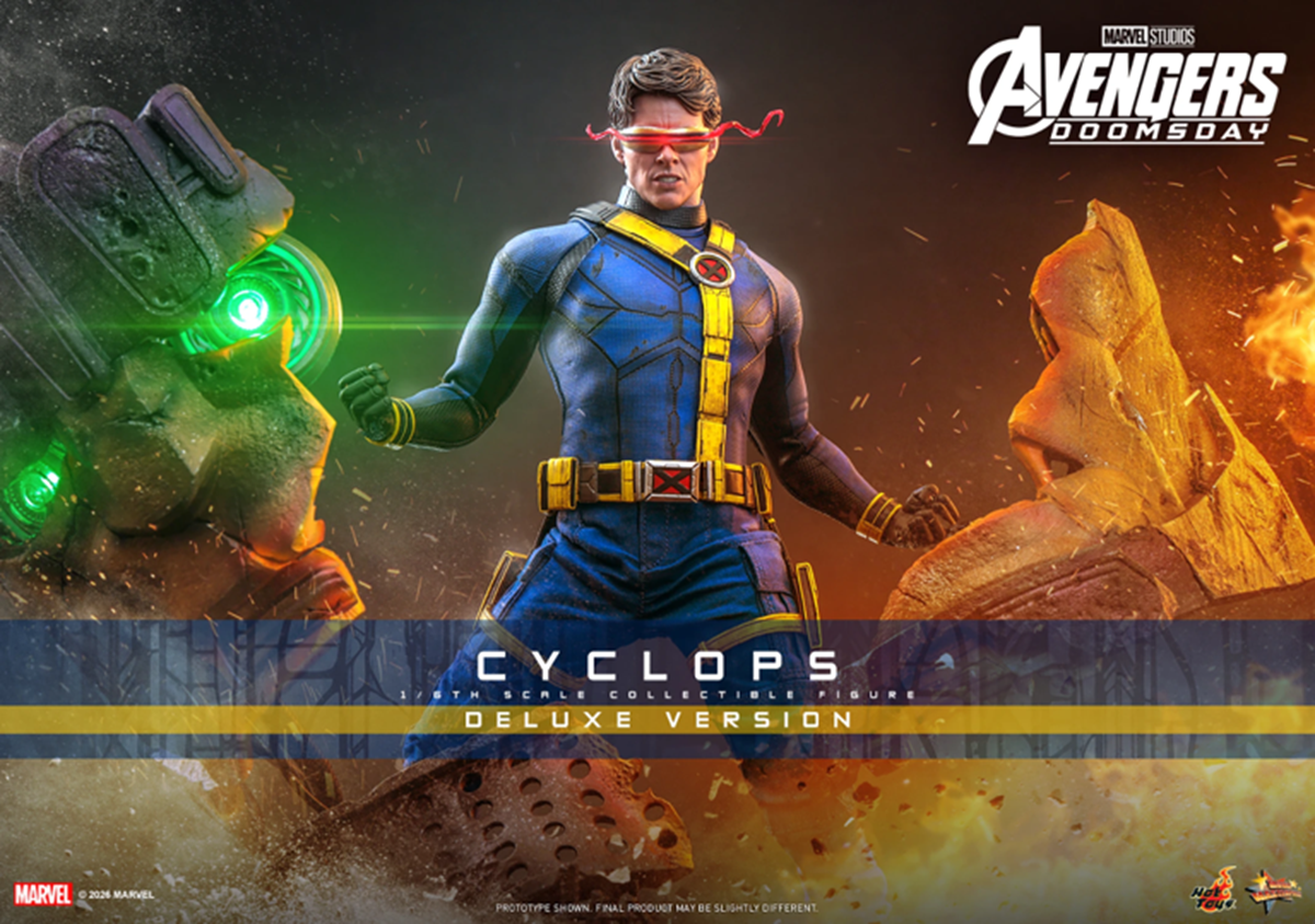 Hot Toys Avengers: Doomsday Cyclops 1:6 Scale Collectible Figure (Deluxe Version) – MMS909 | Vaulted Icons