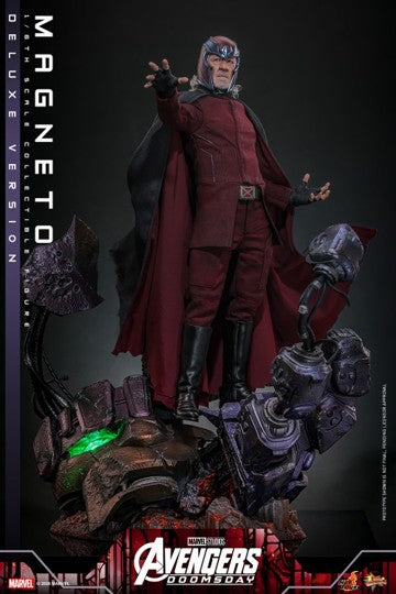 Hot Toys Avengers: Doomsday Magneto 1:6 Scale Collectible Figure (Deluxe Version) – MMS913 | Vaulted Icons | Figure | Magneto | Deluxe Version