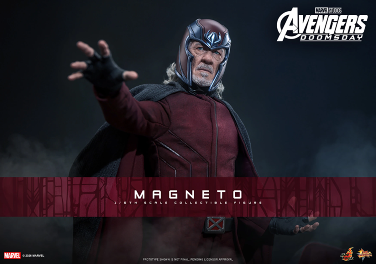 Hot Toys Avengers: Doomsday Magneto 1:6 Scale Collectible Figure | Vaulted Icons