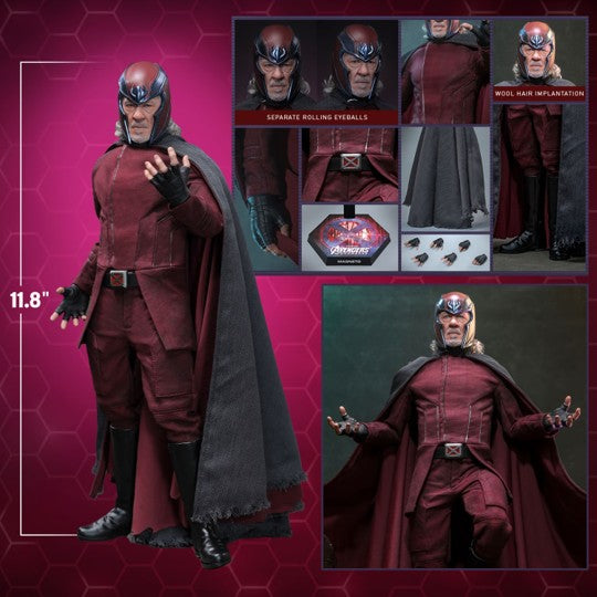 Hot Toys Avengers: Doomsday Magneto 1:6 Scale Collectible Figure | Vaulted Icons | Figure | Magneto | Avengers Doomsday