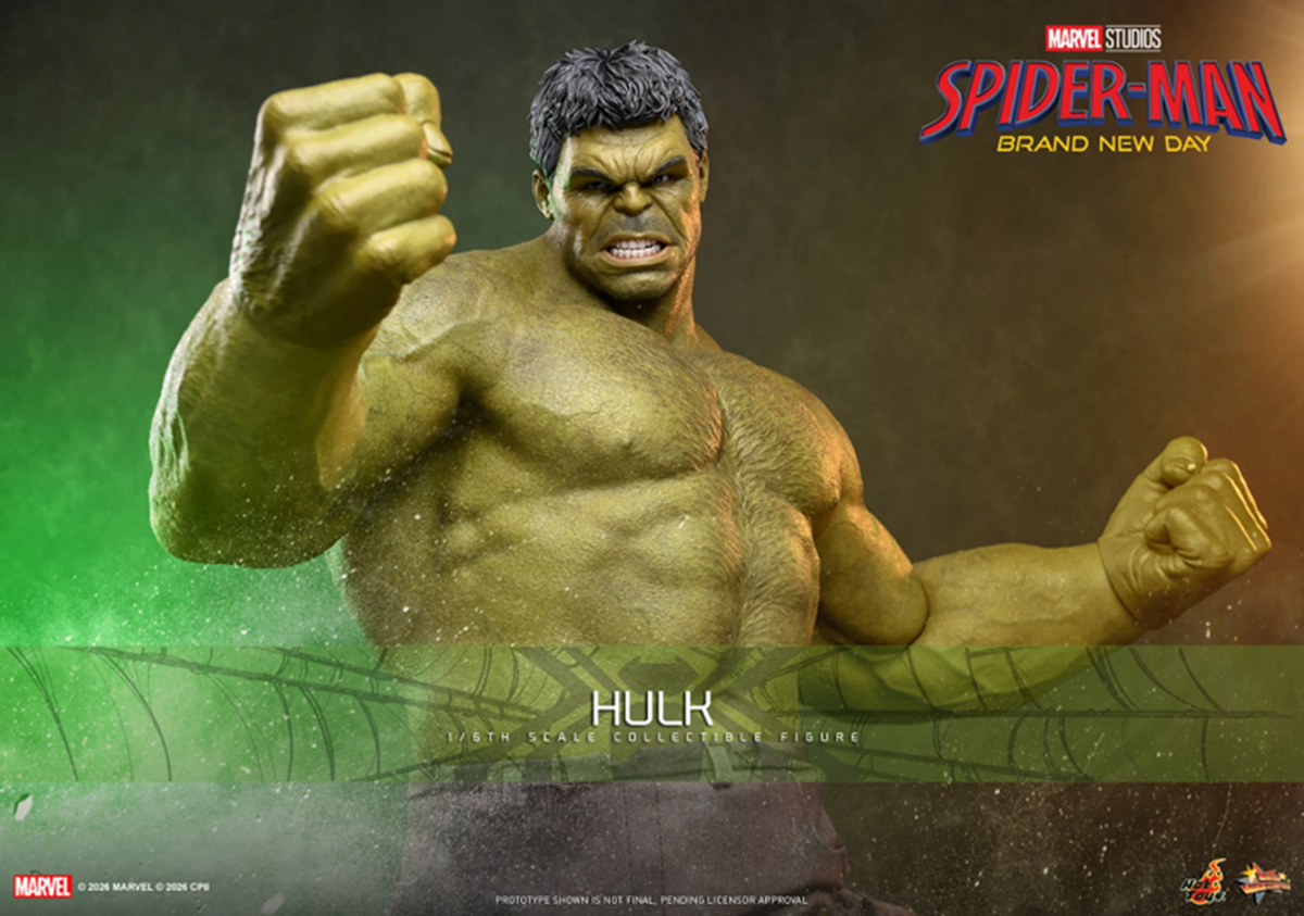 Hot Toys Spider-Man: Brand New Day – Hulk 1:6 Scale Collectible Figure | Vaulted Icons