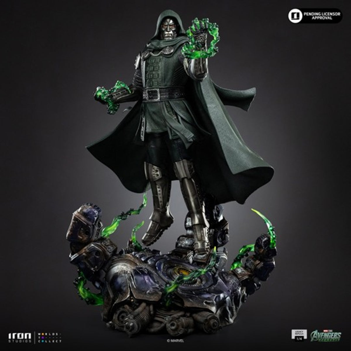 Iron Studios Avengers: Doomsday Doctor Doom 1:4 Scale Legacy Replica Statue | Vaulted Icons