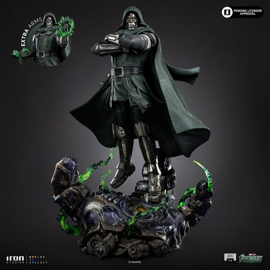 Iron Studios Avengers: Doomsday Doctor Doom 1:4 Scale Legacy Replica Statue | Vaulted Icons | Figure 