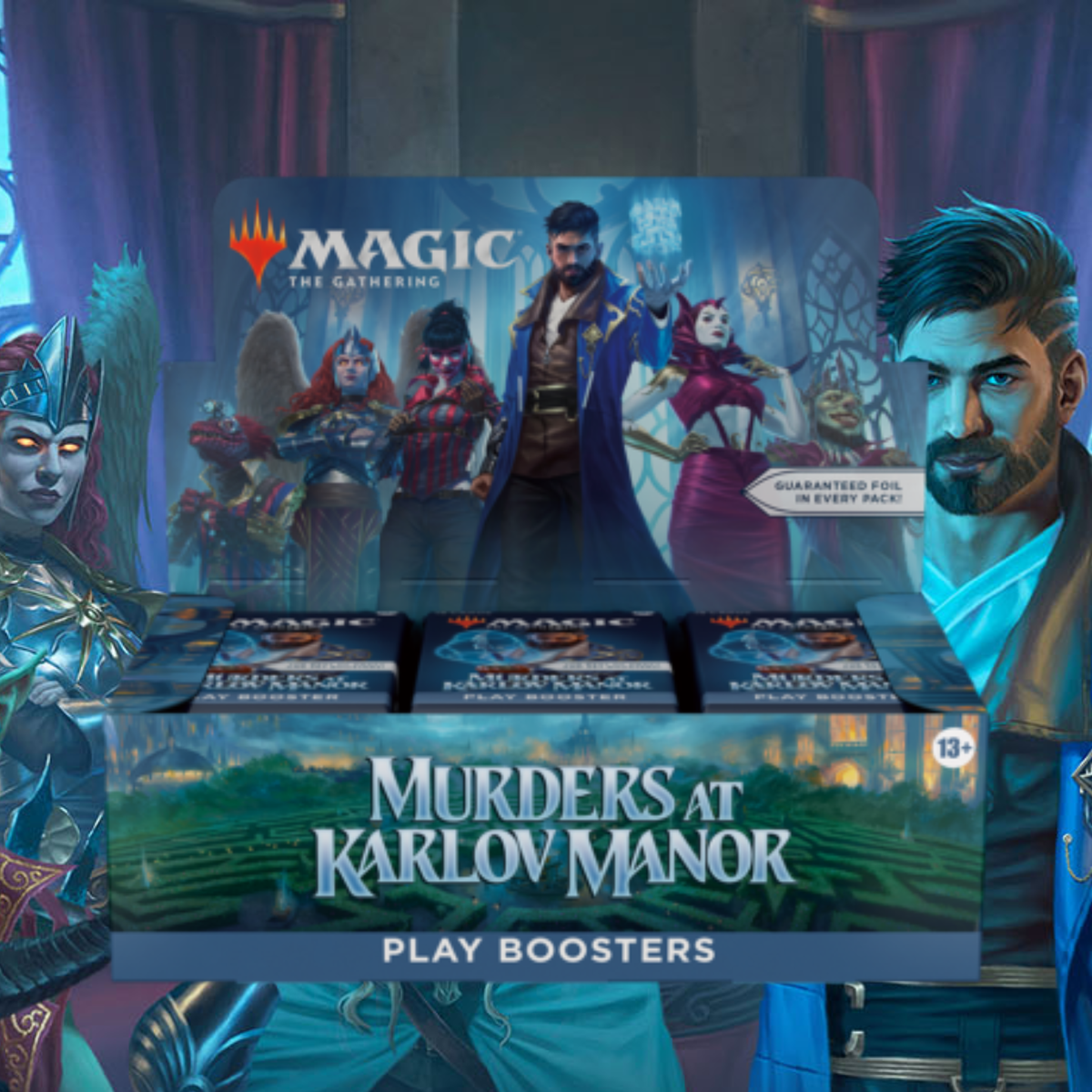 Magic The Gathering Murders at Karlov Manor Play Booster Pack sealed MTG product