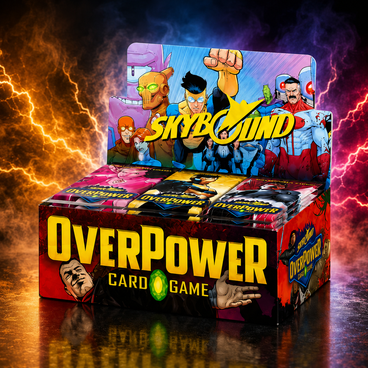OverPower Invincible & Walking Dead Booster Box | Canada