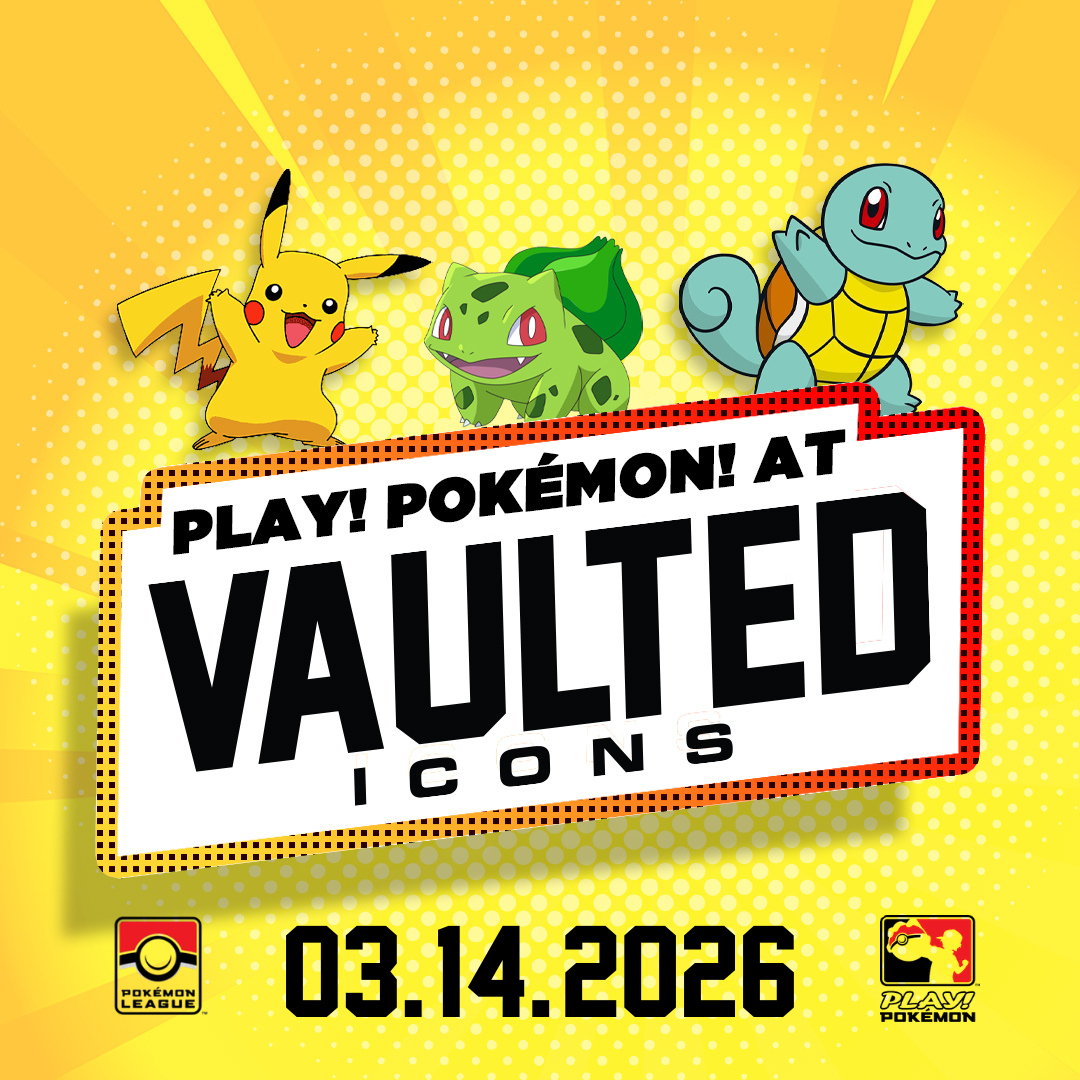 Play Pokemon Vancouver| Vaulted Icons