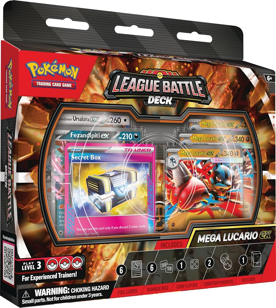 Pokémon TCG Mega Lucario ex League Battle Deck