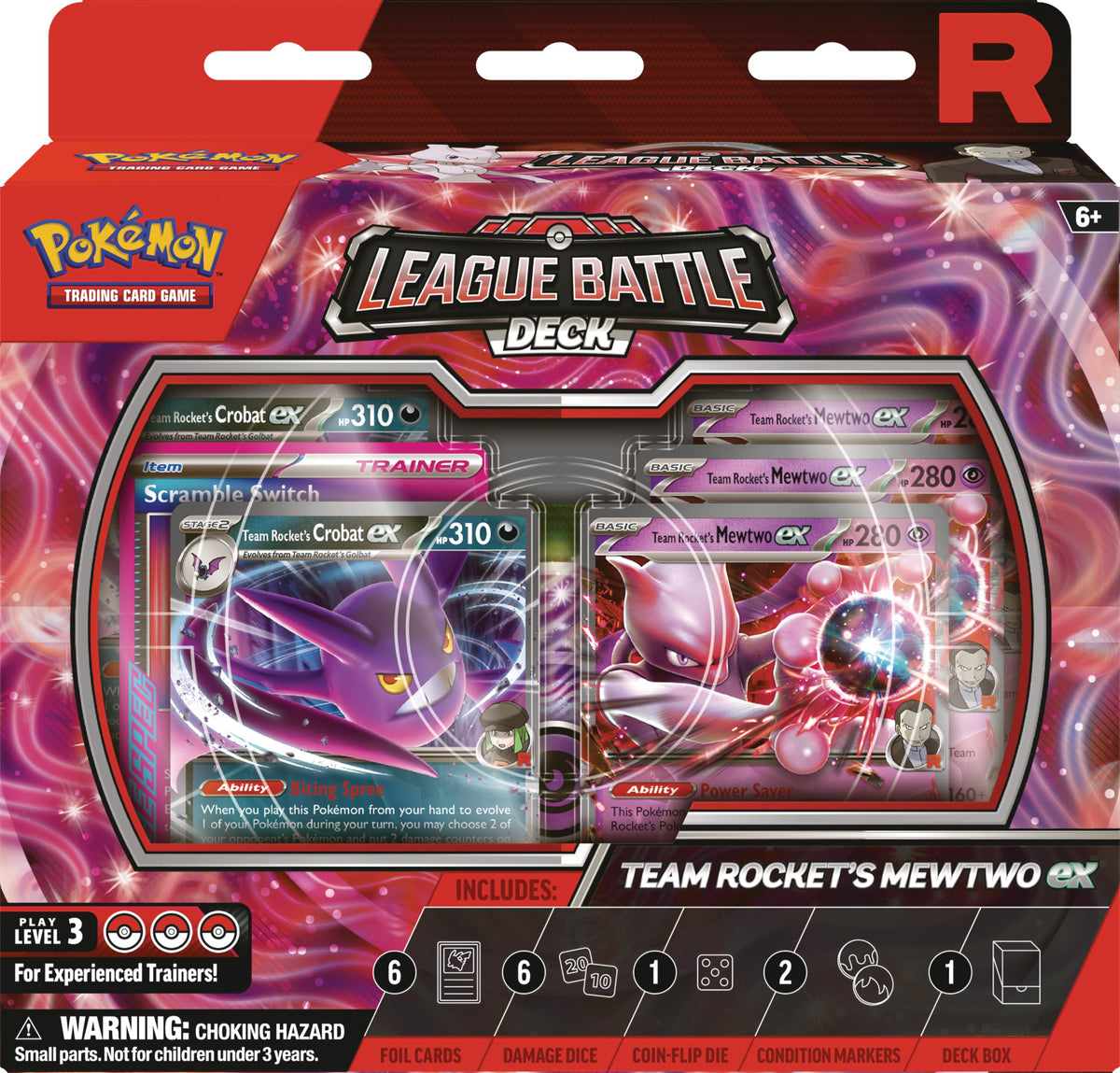 Pokémon TCG Team Rocket's Mewtwo ex League Battle Deck