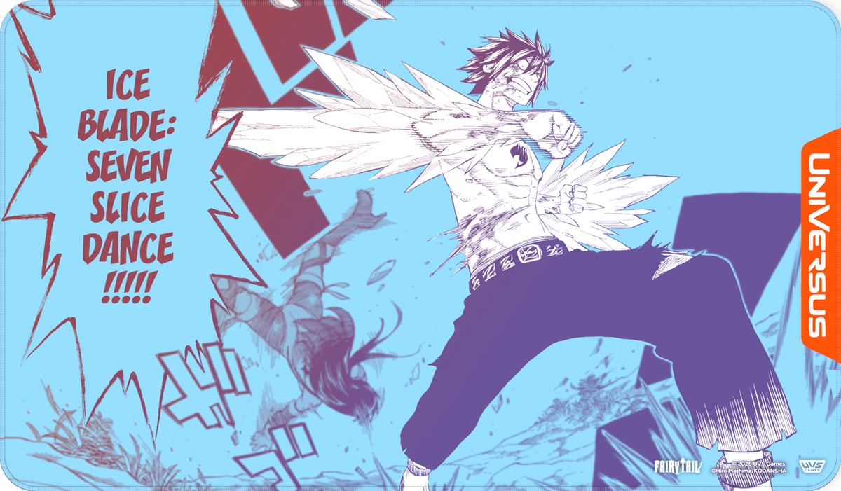 UniVersus TCG: Fairy Tail – All Fired Up! Gray Playmat (Pre-Order) | Vaulted Icons